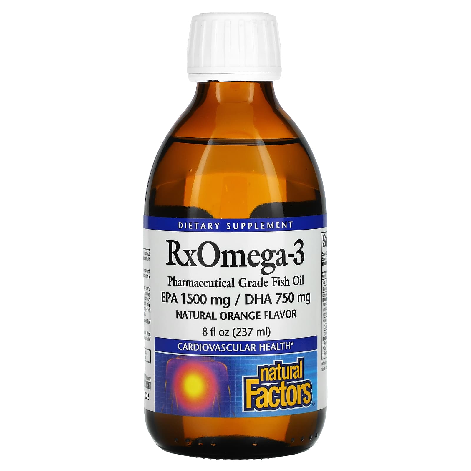 Natural Factors, al Orange, 8 Oz UPC 068958035741 | Hilife Vitamins